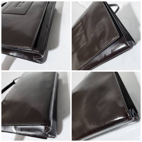 Authentic GUCCI Vinatge Tomford Shoulder Bag Brown - Picture 13 of 16